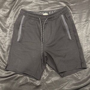 American Eagle Outfitters Men's Charcoal Athletic Shorts